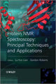 Book cover of: Protein NMR Spectroscopy. By: Lu-Yun Lian