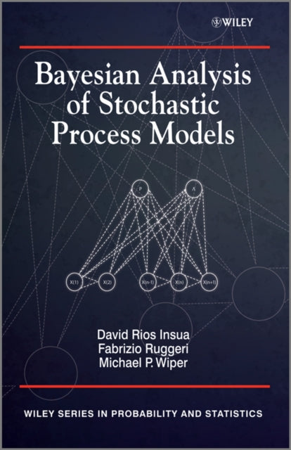 Book cover of: Bayesian Analysis of Stochastic Process Models. By: Fabrizio Ruggeri