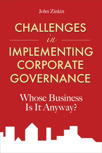 Book cover of: Challenges in Implementing Corporate Governance
