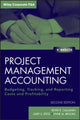 Book cover of: Project Management Accounting, with Website. By: Kevin R. Callahan