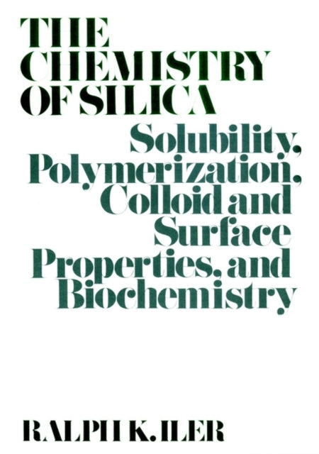 Book cover of: Chemistry of Silica