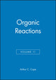 Book cover of: Organic Reactions, Volume 11. By: A. C. Cope