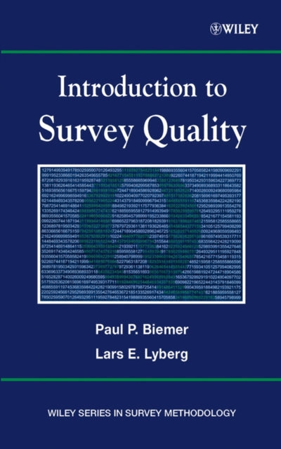 Book cover of: Introduction to Survey Quality