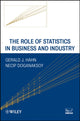 Book cover of: Role of Statistics in Business and Industry. By: Gerald J. Hahn