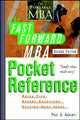Book cover of: Fast Forward MBA Pocket Reference