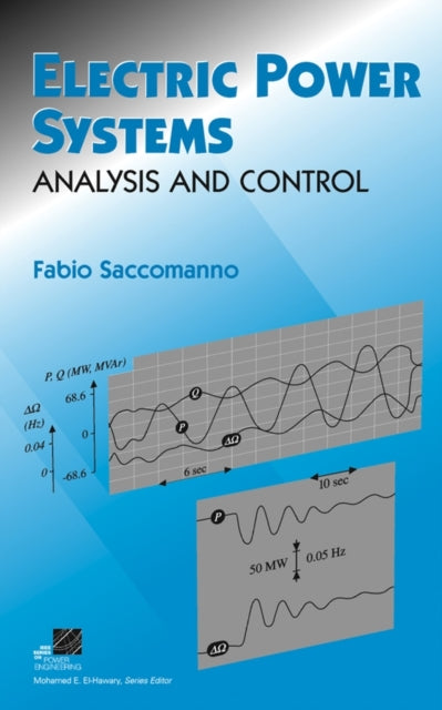 Book cover of: Electric Power Systems. By: Fabio Saccomanno