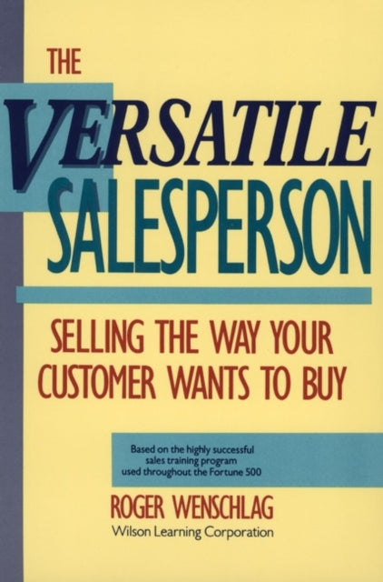 Book cover of: Versatile Salesperson