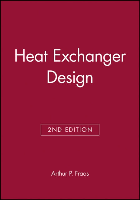 Book cover of: Heat Exchanger Design