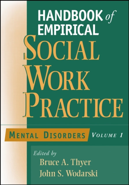 Book cover of: Handbook of Empirical Social Work Practice, Volume 1