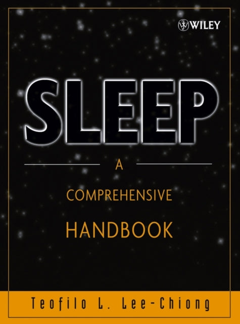 Book cover of: Sleep. By: Teofilo L. Lee-Chiong