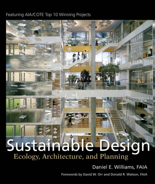 Book cover of: Sustainable Design. By: Daniel Edward Williams, Daniel E. Williams