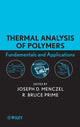 Book cover of: Thermal Analysis of Polymers. By: Joseph D. Menczel