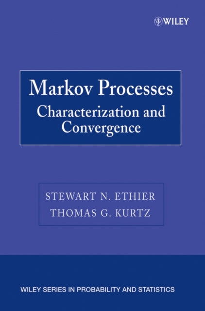 Book cover of: Markov Processes. By: Stewart N. Ethier