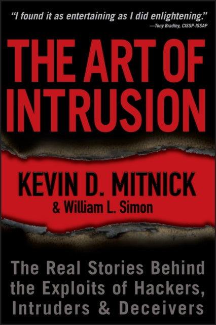 Book cover of: Art of Intrusion. By: Kevin D. Mitnick
