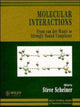 Book cover of: Molecular Interactions. By: Steve Scheiner