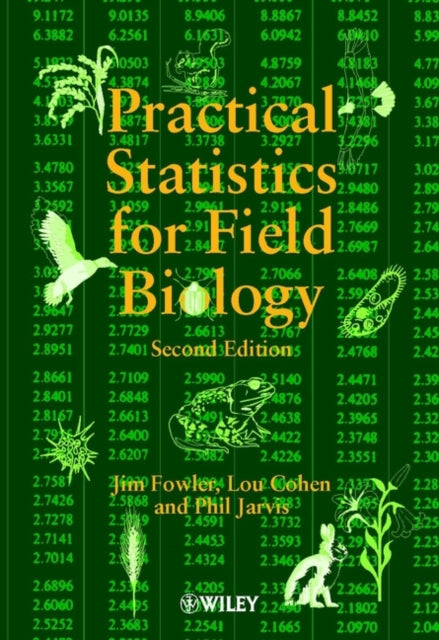 Book cover of: Practical Statistics for Field Biology
