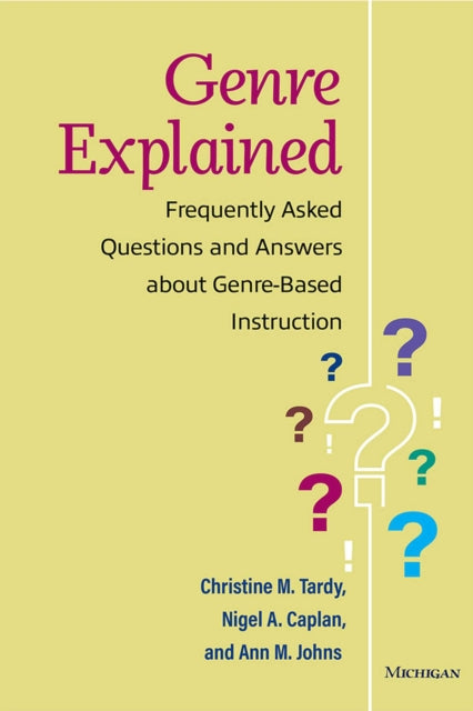 Book cover of: Genre Explained. By: Christine Tardy