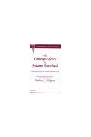 Correspondence of Johann Amerbach
