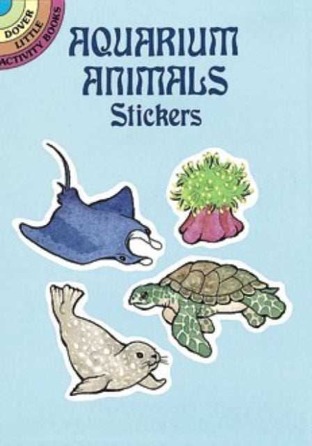Book cover of: Aquarium Animals Stickers. By: Nina Barbaresi