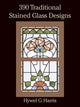 Book cover of: 390 Traditional Stained Glass Designs