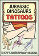Book cover of: Jurassic Dinosaurs Tattoos. By: Ruth Soffer