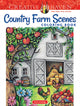 Book cover of: Creative Haven Country Farm Scenes Coloring Book
