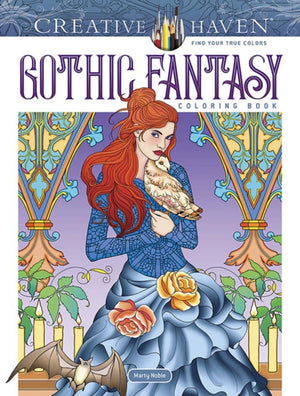 Creative Haven Gothic Fantasy Coloring Book