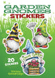 Book cover of: Garden Gnome Stickers. By: Teresa Goodridge