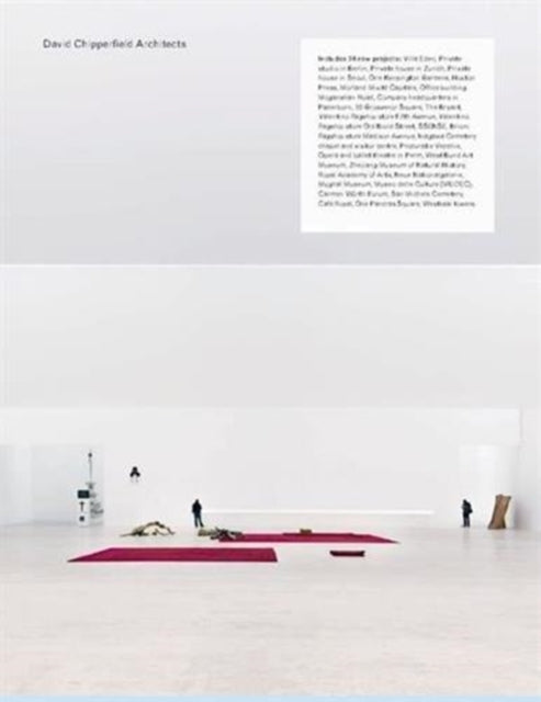 Book cover of: David Chipperfield Architects. By: David Chipperfield