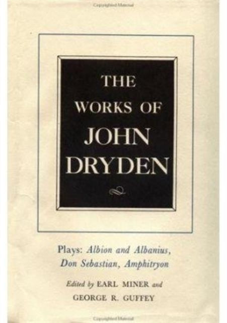 Book cover of: Works of John Dryden, Volume XV. By: John Dryden
