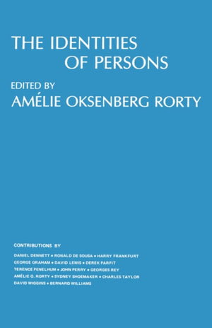 Identities of Persons