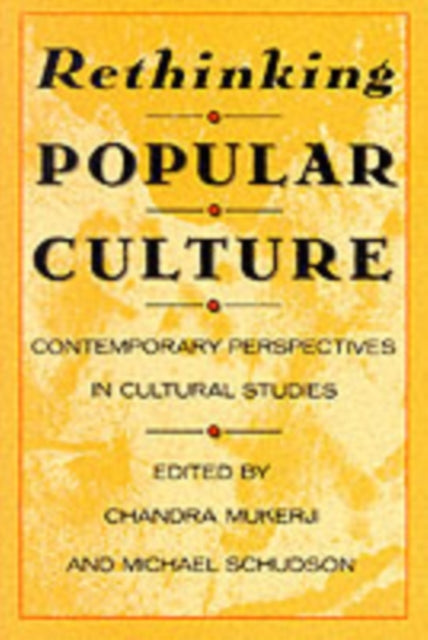 Book cover of: Rethinking Popular Culture