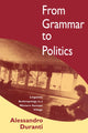 Book cover of: From Grammar to Politics