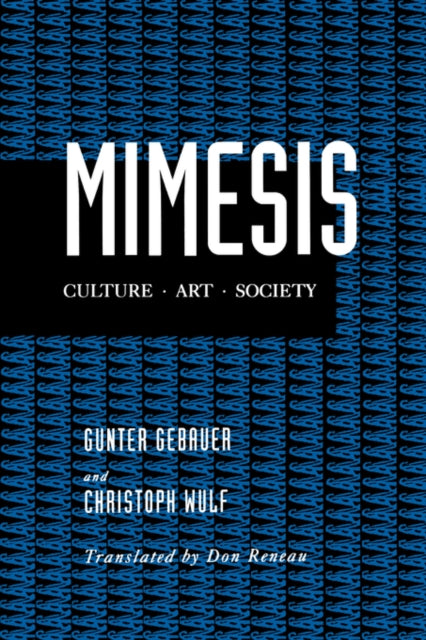 Book cover of: Mimesis. By: Gunter Gebauer