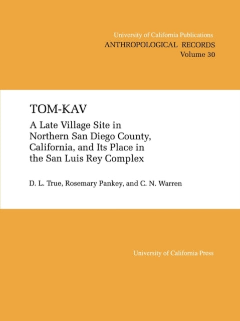 Book cover of: Tom-Kav. By: D. L. True