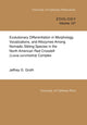 Book cover of: Evolutionary Differentiation in Morphology, Vocalizations, and Allozymes Among Nomadic Sibling Species in the North American Red Crossbill (Loxia curvirostra) Complex