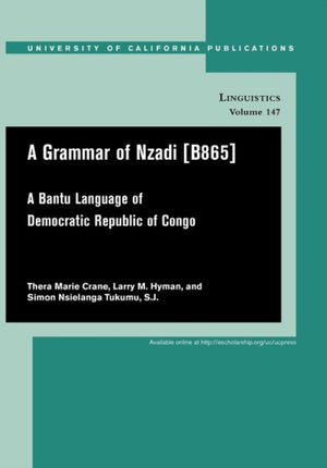 Grammar of Nzadi [B865]