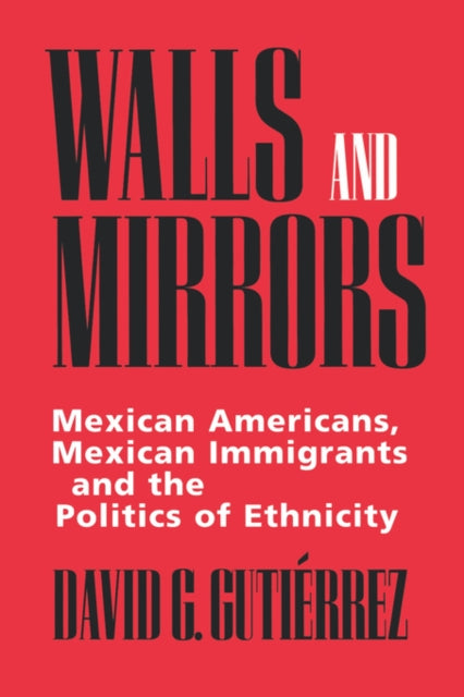Book cover of: Walls and Mirrors. By: David G. Gutiérrez