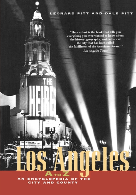 Book cover of: Los Angeles A to Z. By: Leonard Pitt