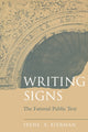 Book cover of: Writing Signs
