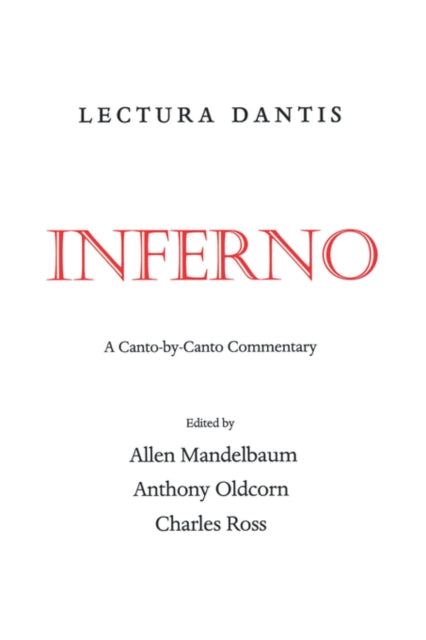 Book cover of: Lectura Dantis, Inferno