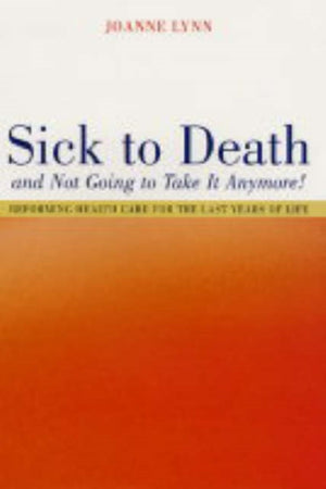 Sick To Death and Not Going to Take It Anymore!