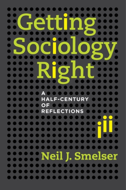 Book cover of: Getting Sociology Right