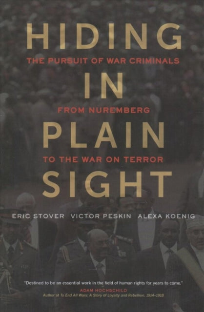 Book cover of: Hiding in Plain Sight. By: Eric Stover