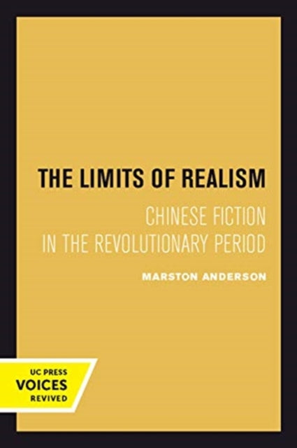 Book cover of: Limits of Realism. By: Marston Anderson