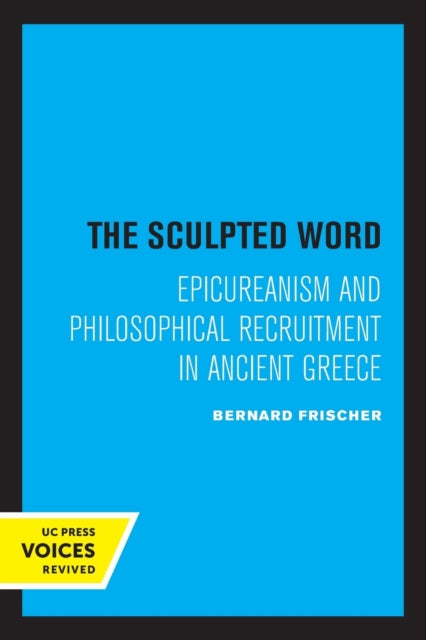 Book cover of: Sculpted Word. By: Bernard Frischer