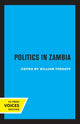 Book cover of: Politics in Zambia. By: William Tordoff