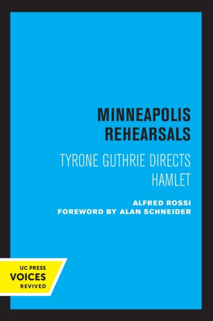 Book cover of: Minneapolis Rehearsals. By: Alfred Rossi