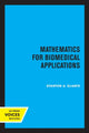 Book cover of: Mathematics for Biomedical Applications. By: Stanton A. Glantz