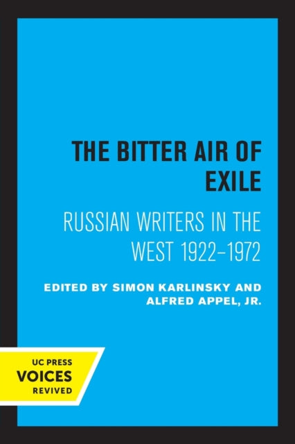 Book cover of: Bitter Air of Exile. By: Simon Karlinsky